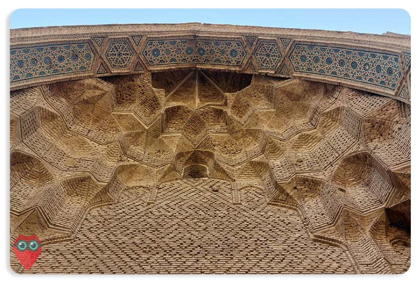 تزئینات معماری مسجد جامع ورامین