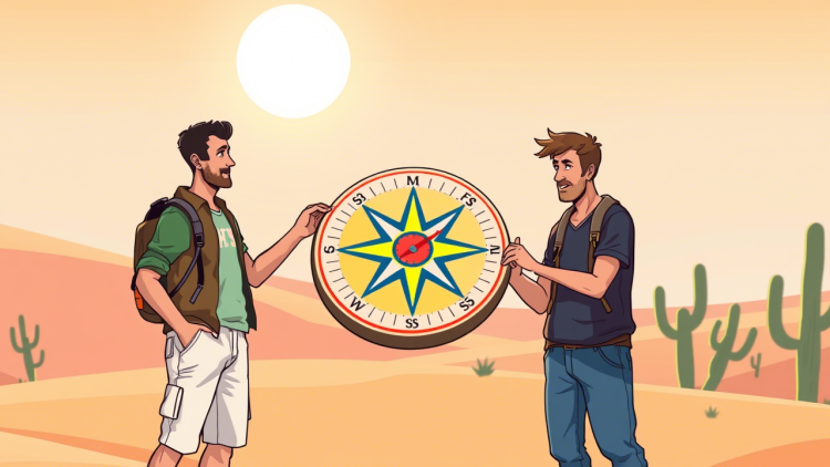قطبنمای آنلاین در سایت onlinecompass.net