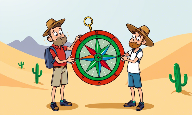 قطبنمای آنلاین در سایت onlinecompass.net