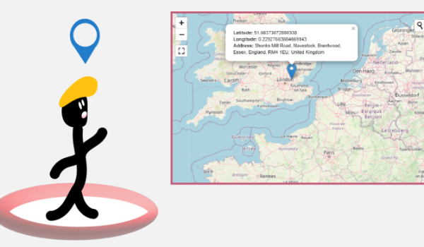 ابزار آنلاین پیدا کردن طول و عرض جغرافیایی در onlinecompass.net