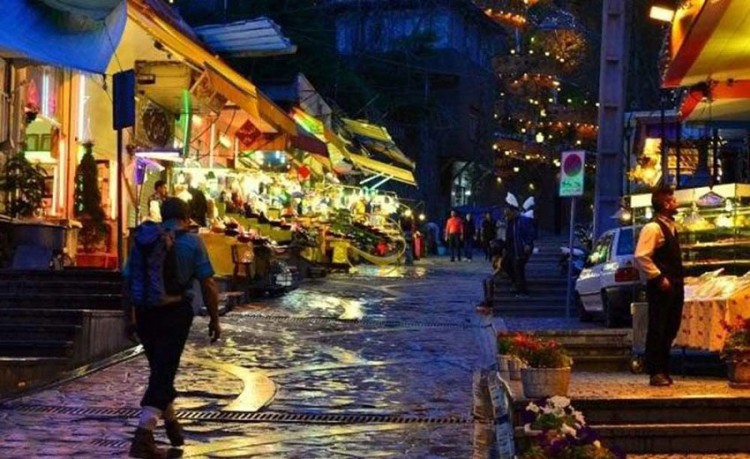 جاهای دیدنی تهران در شب